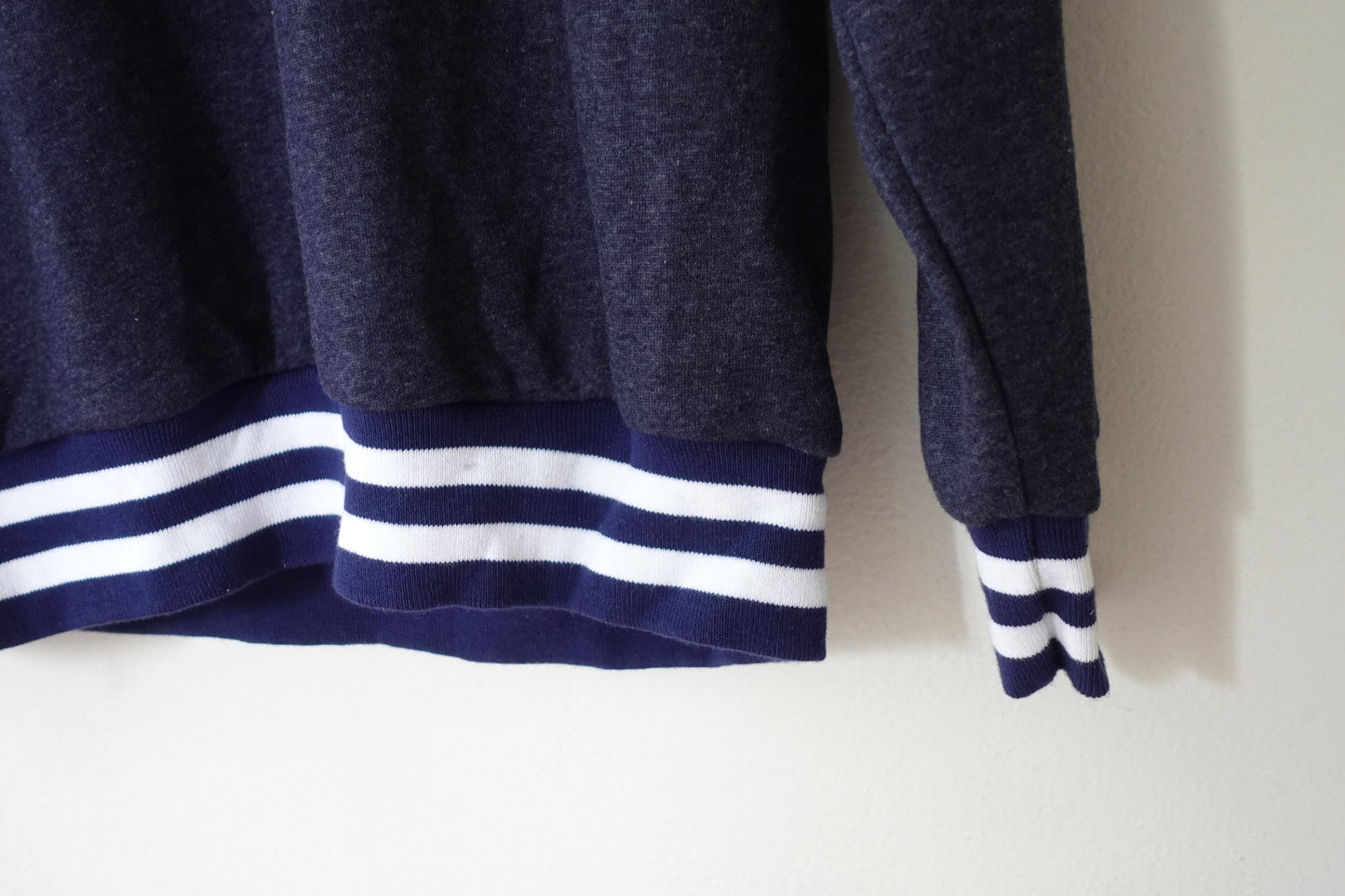 Camp Cherry Varsity Crewneck Navy