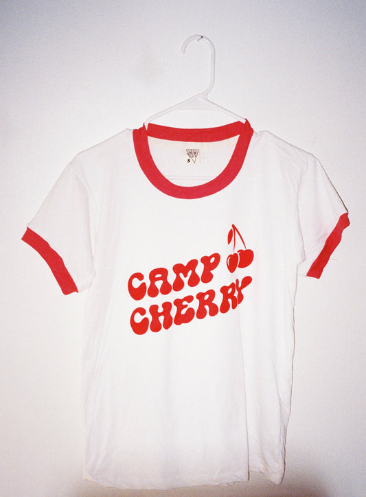 Camp Cherry // Ringer tee